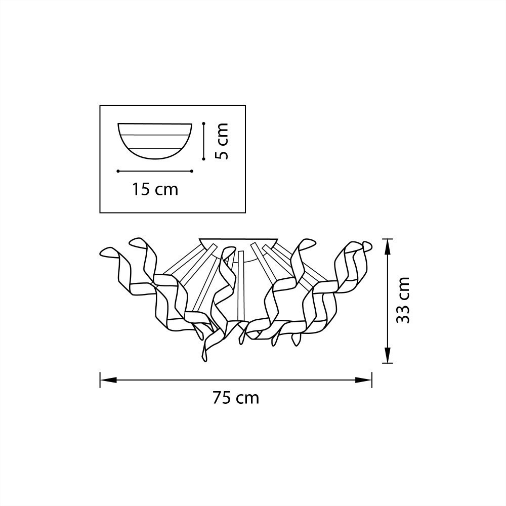 Lightstar (MX05010015-9B) Люстра TURBIO 9х40W G9 SATIN ALU (в комплекте) Lightstar (MX05010015-9B) Люстра TURBIO 9х40W G9 SATIN ALU (в комплекте)